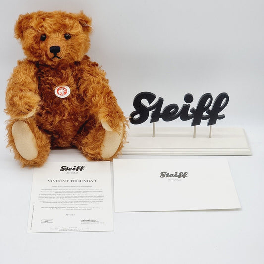 Steiff Teddybär Vincent 035383 limitiert 1500 aus 2011 38cm Mohair