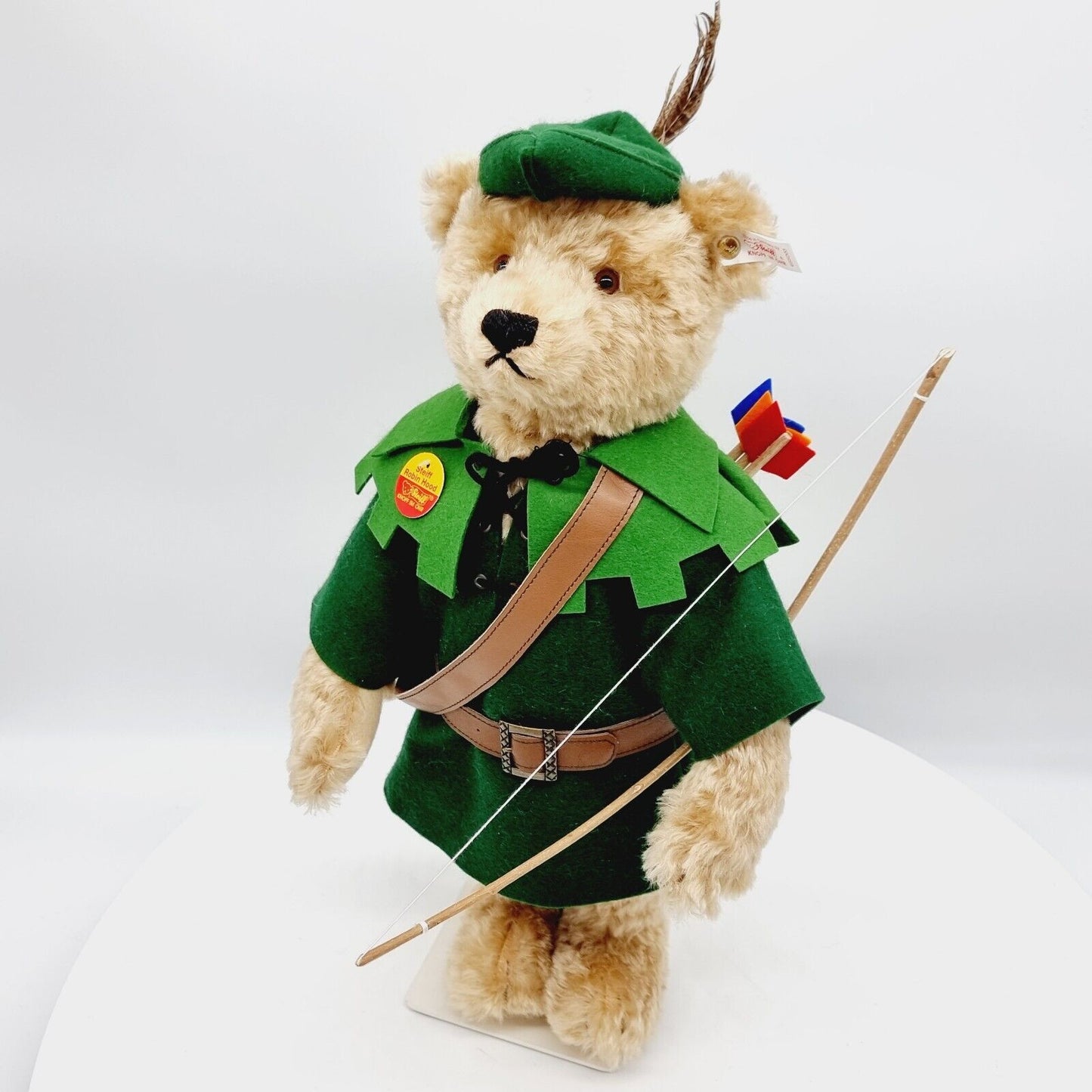 Steiff 655203 Teddybär Robin Hood limitiert 1500 für Karstadt aus 1996 45 cm