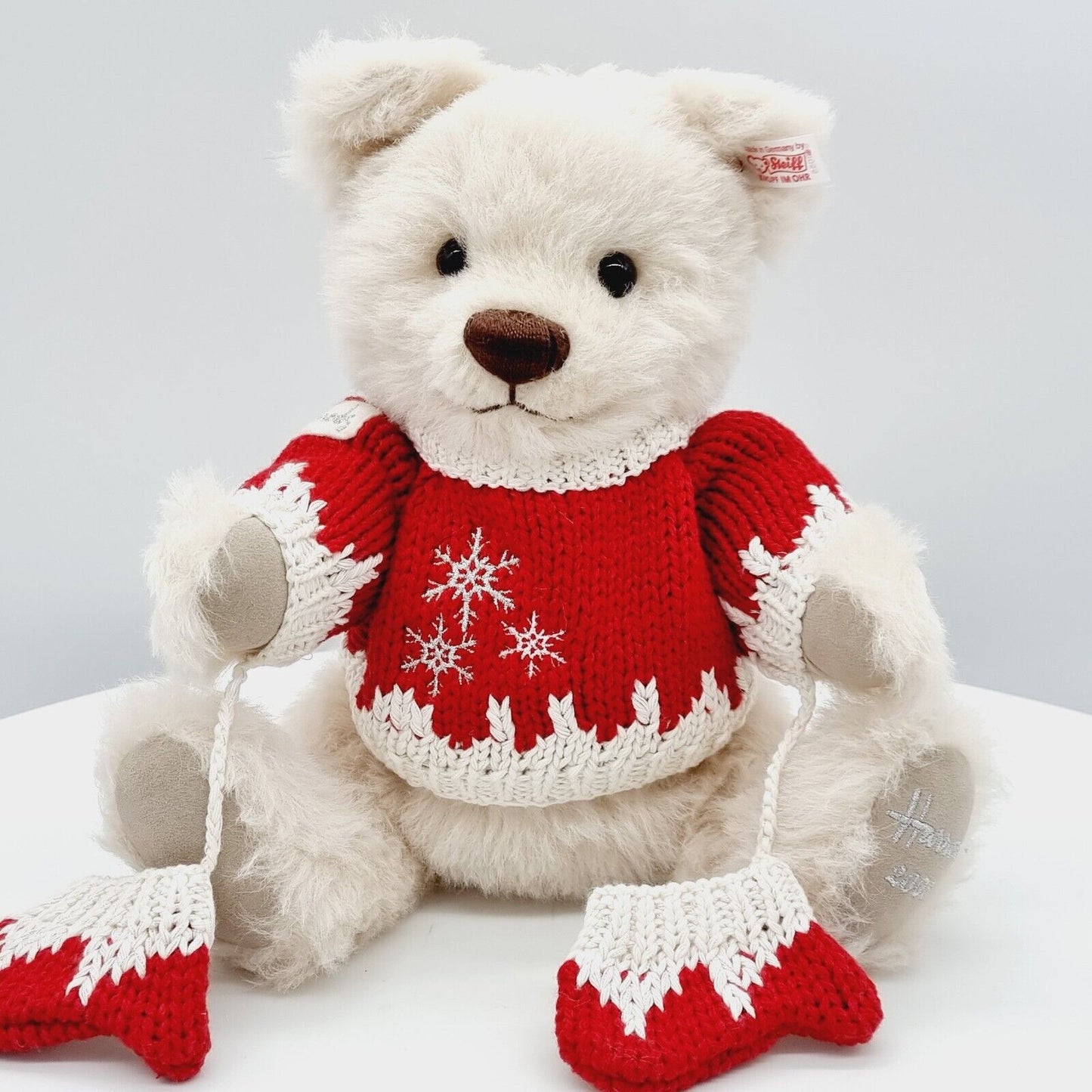 Steiff 663055 Teddybär Oscar für Harrods limitiert 1500 aus 2008 Alpaca  32 cm