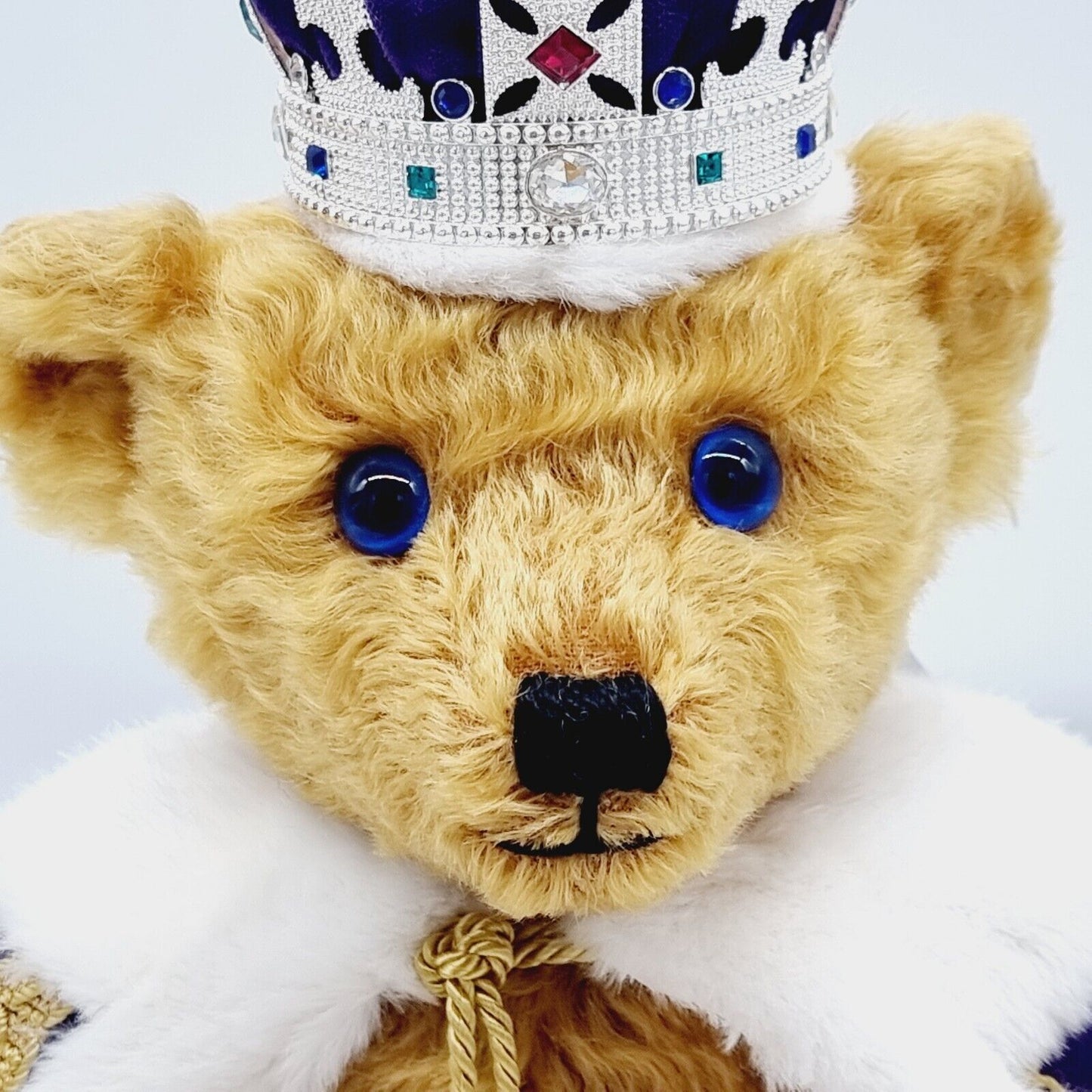 Merrythought Teddybär King Charls III Coronation Bear limitiert 2023 36 cm