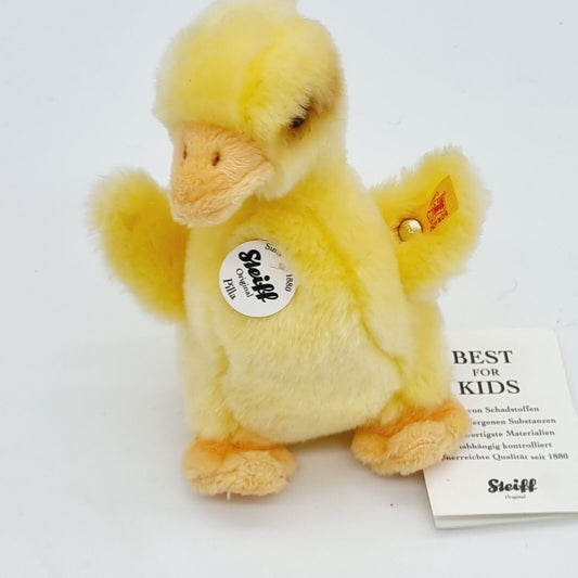 Steiff Entenküken Pilla 073335 14 cm gelb