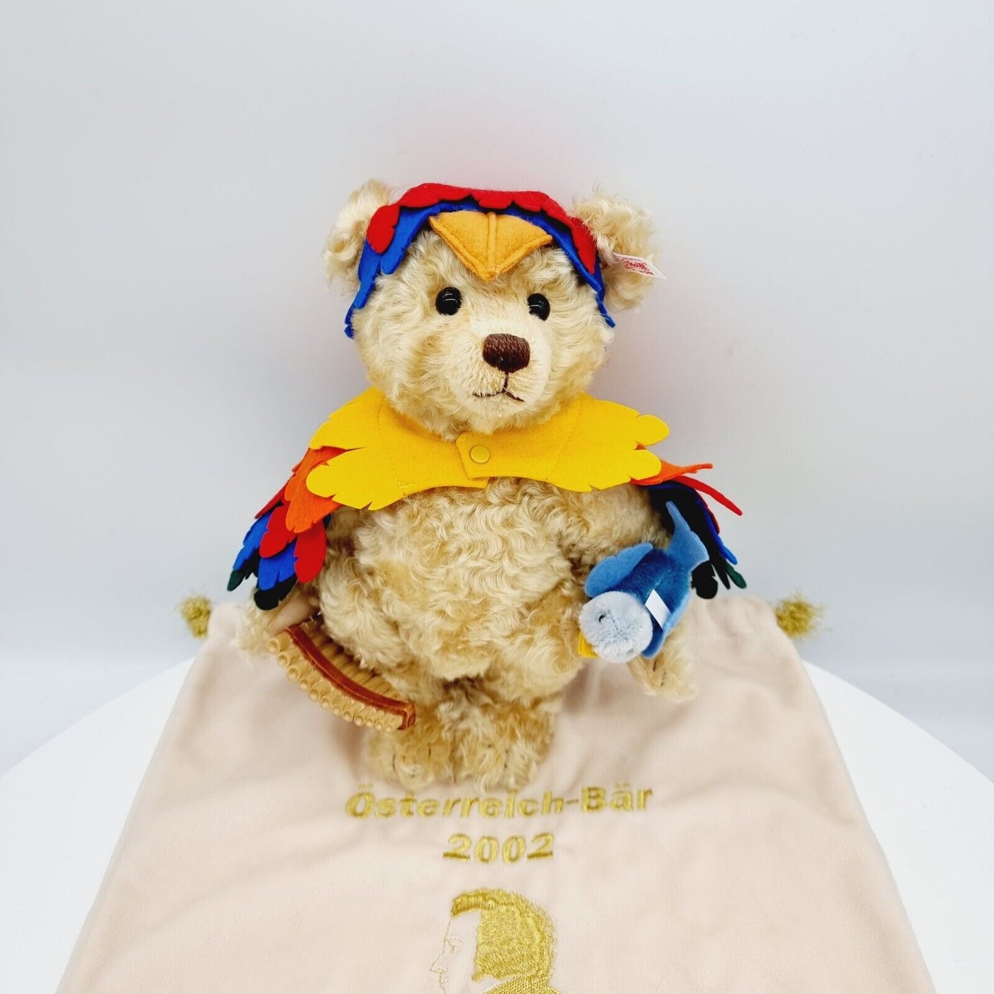 Steiff 660719 Papageno Teddybär blond 30 cm limitiert 1500 Jahr 2002