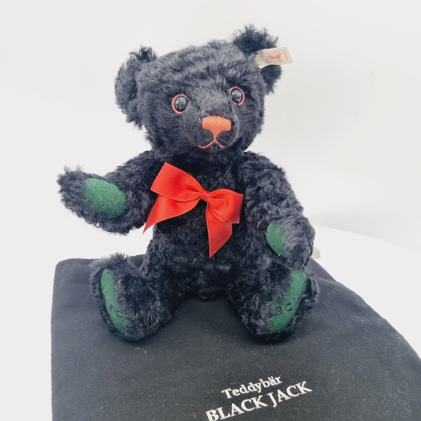 Steiff 660085 Black Jack Teddybär limitiert 1500 aus 2000 32 cm Mohair