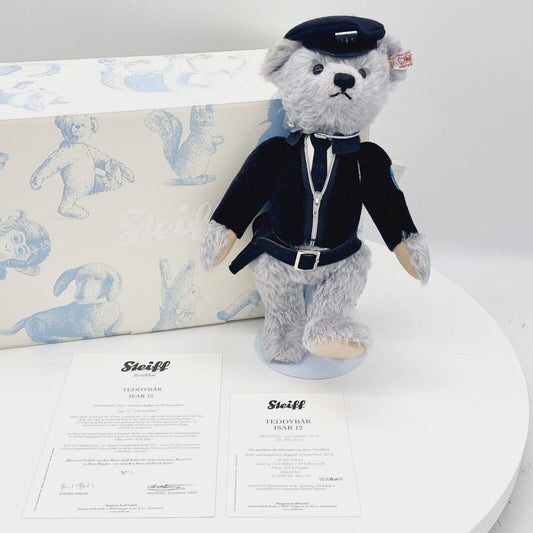 !Nr. 1! Steiff 673825 Isar 12 Teddybär 30 cm limitiert 750 Stadtpolizei München