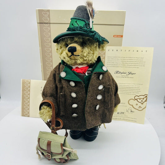 Steiff 038044 Teddybär Jäger aus der Hochzeitsgesellschaft limitiert 500 35 cm