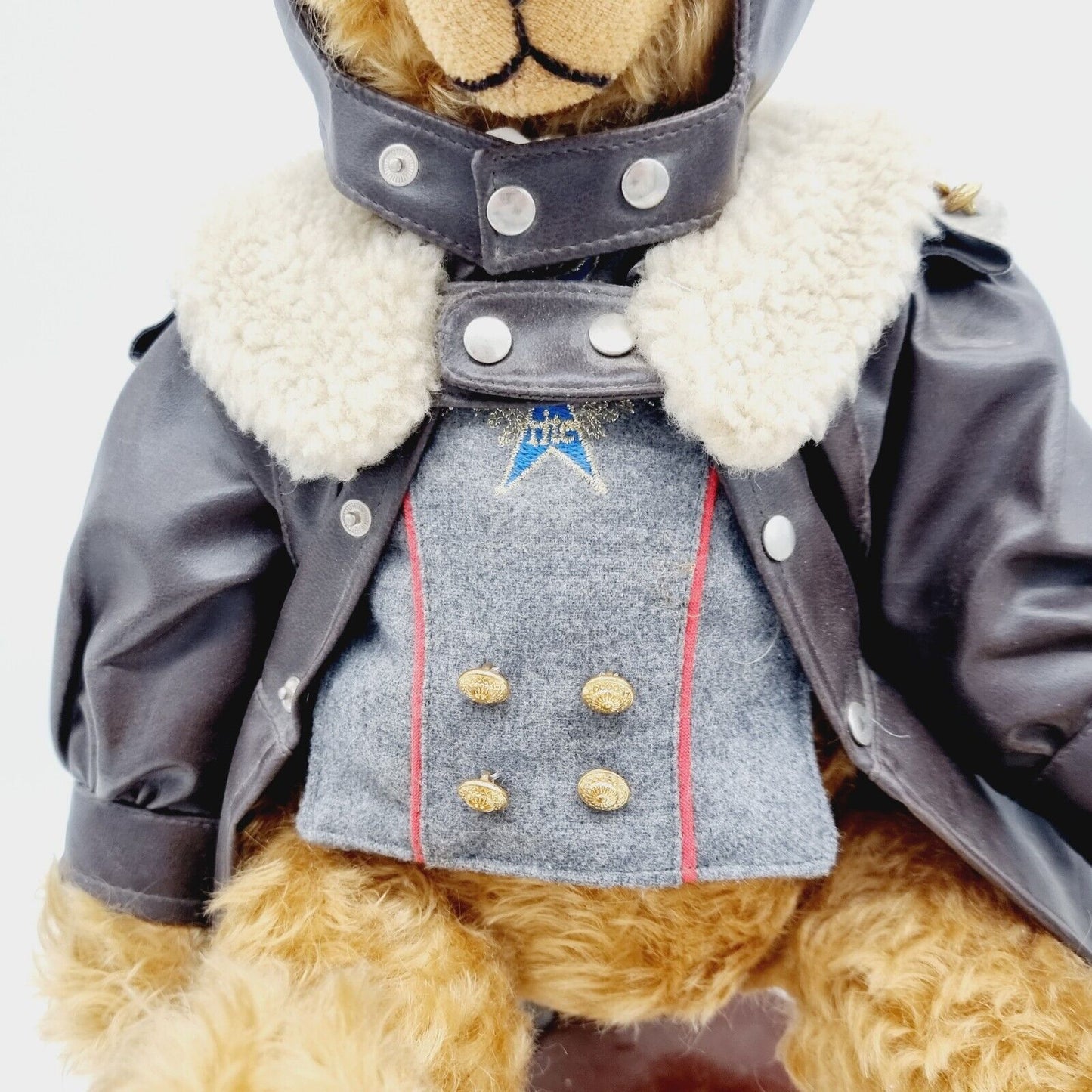 Hermann Coburg 19111-5 Teddybär Red Baron limitiert 500 40 cm Mohair