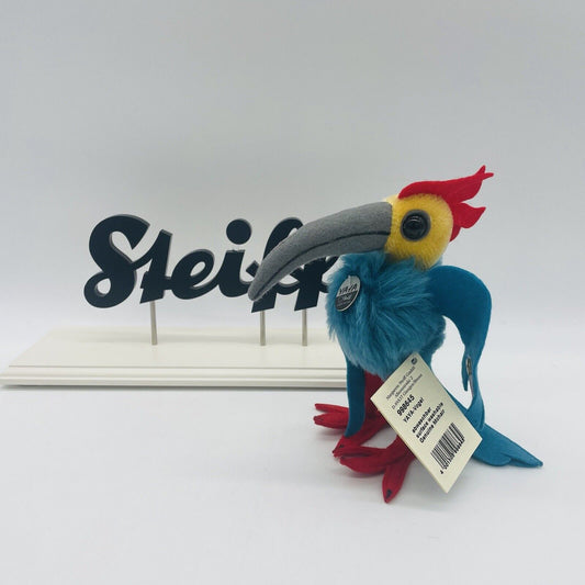 Steiff YAYA Vogel 998645 Paradiesvogel neuwertig mit Etikett 20cm