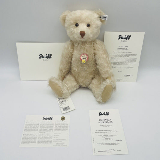 Steiff Teddybär 1929 Replica 403132 limitiert 1000 aus 2013 40cm