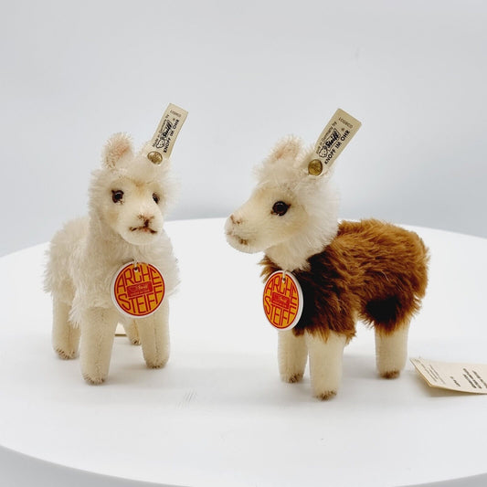 Steiff 038501 Lama Set Arche 16 cm mit Etikett
