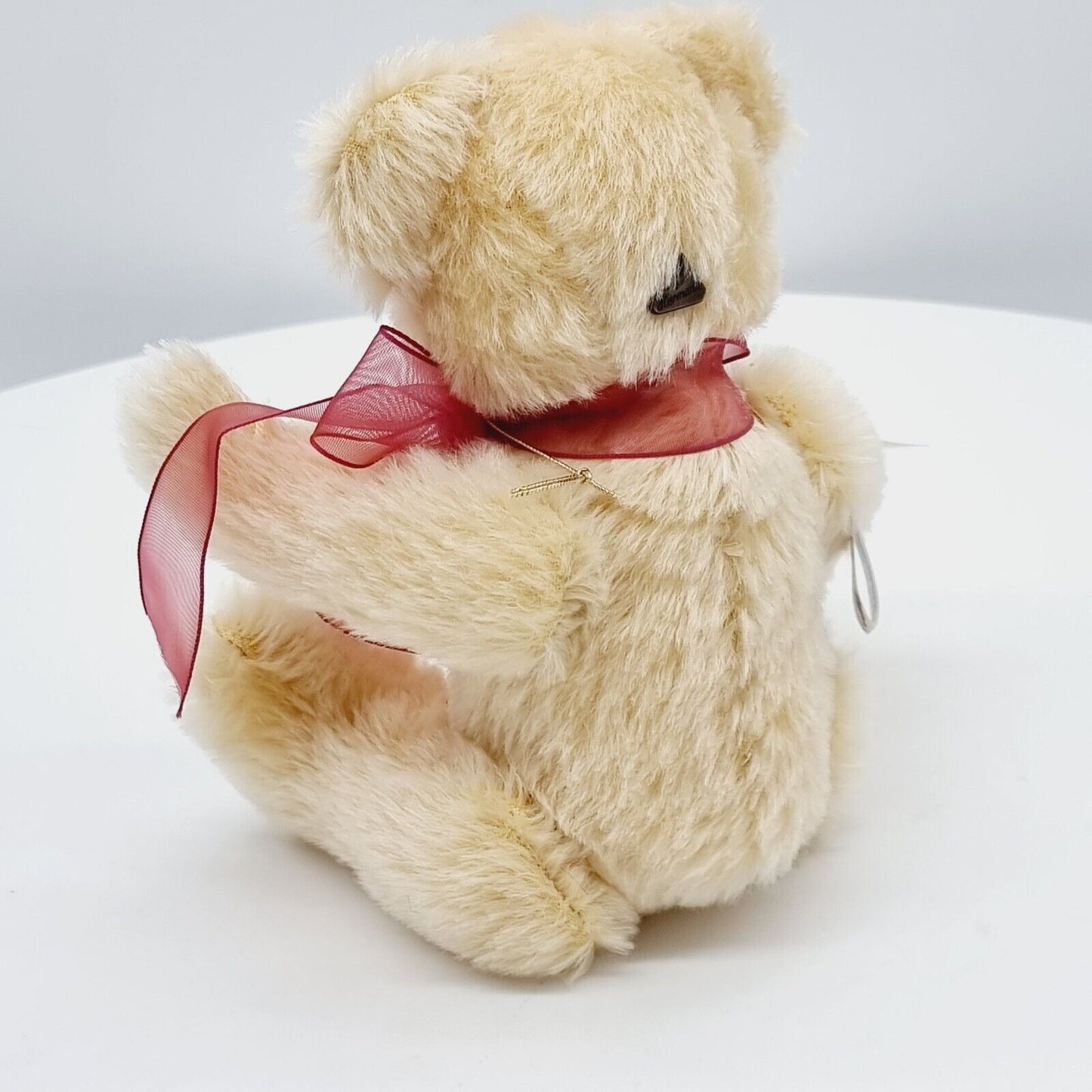 Hermann Coburg Teddybär Mein kleines Rosenbärchen 23 cm Mohair