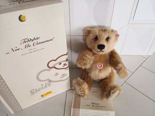 Steiff Teddybär New Mr. Cinnamon 44 cm limitiert mit OVP und Zertifikat 038846