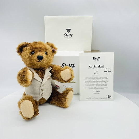 Steiff Teddybär Papa 007330 limitiert 1902 aus 2022 34cm Mohair