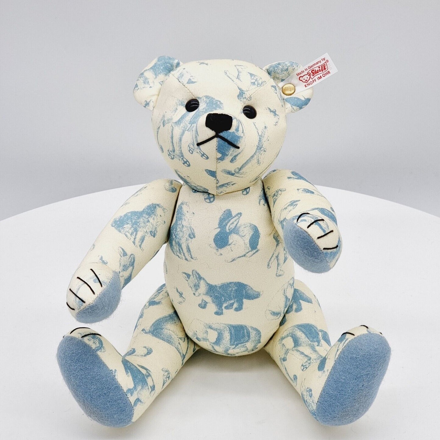 Steiff 038570 Teddybär Signature blau 30 cm limit. Auflage 2008 Stück Jahr 2008