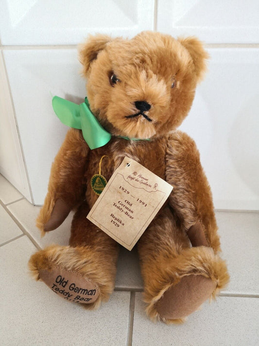 Hermann Coburg 50cm Old German Teddy-Bär unbespielt limitiert Replika 1929