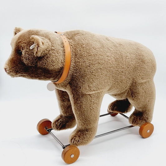Steiff Bär auf Rädern 400384 1921 limitiert 1500 aus 2003 43 cm Mohair