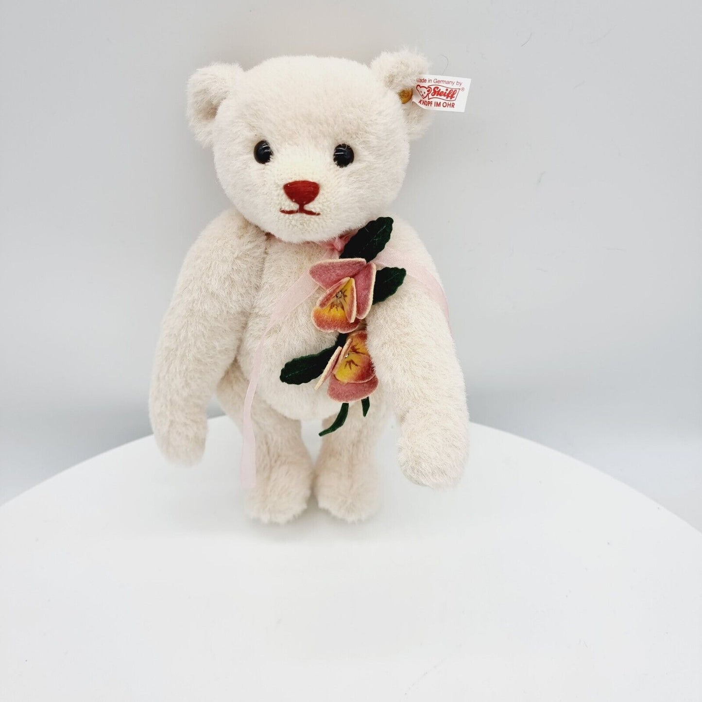 Steiff 682773 Teddybär Pansy the Springtime Teddy Bear limitiert 1500 aus 2014