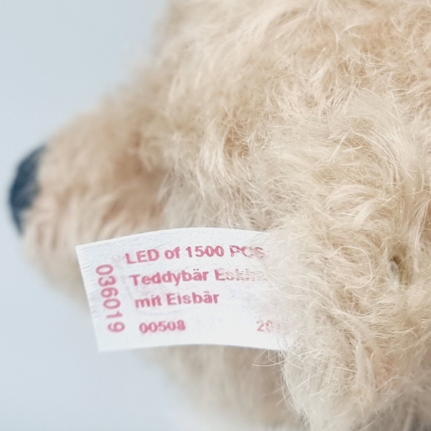 Steiff 036019 Teddybär Matou Eskimo mit Eisbär limitiert 1500 aus 2011 26cm