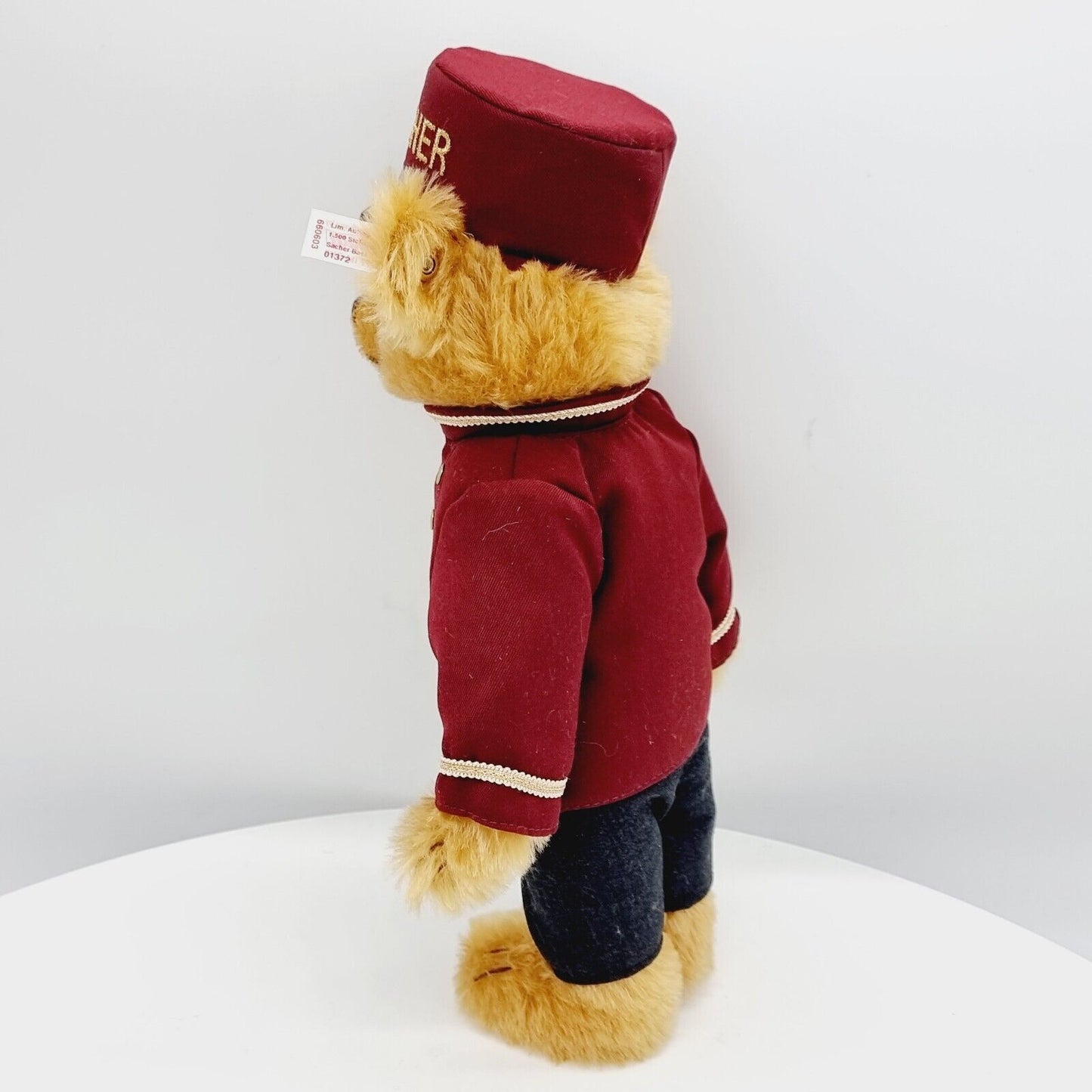 Steiff 660603 Teddybär Sacher limitiert 1500 aus 2001 32 cm Mohair