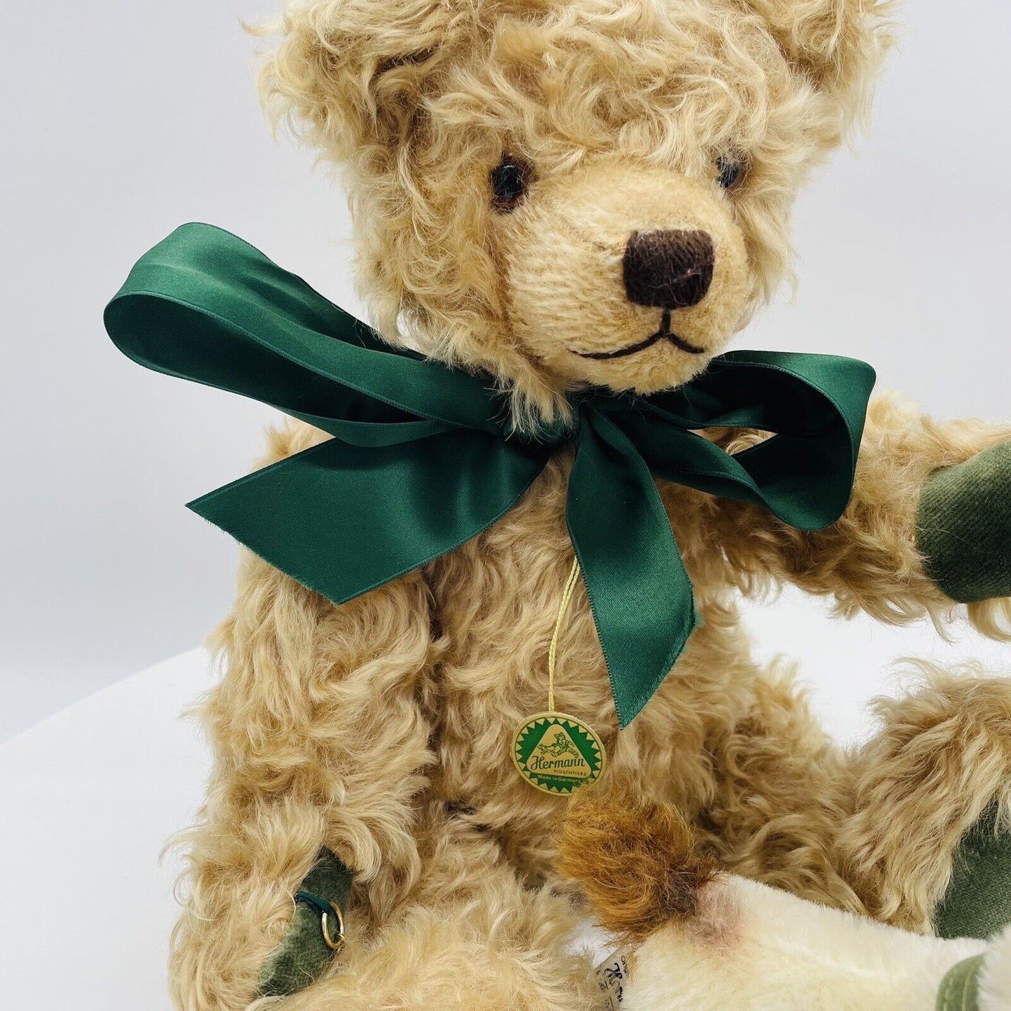 Hermann Coburg Teddybär Max and Foxl limitiert 1500 Mohair