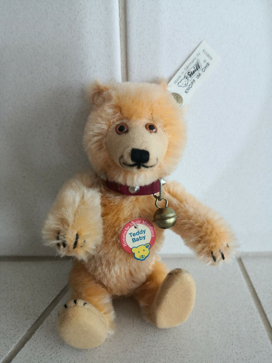 Steiff - Teddybär Baby limitiert 408113 Mohair 1931 Replica