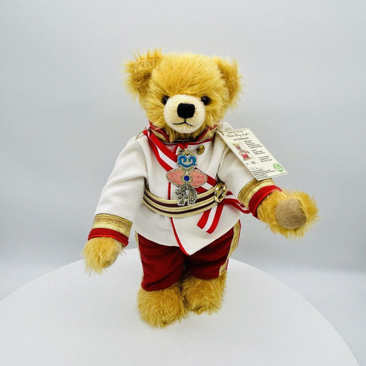 Hermann Coburg Teddybär Kaiser Franz Joseph limitiert 500 40 cm Mohair