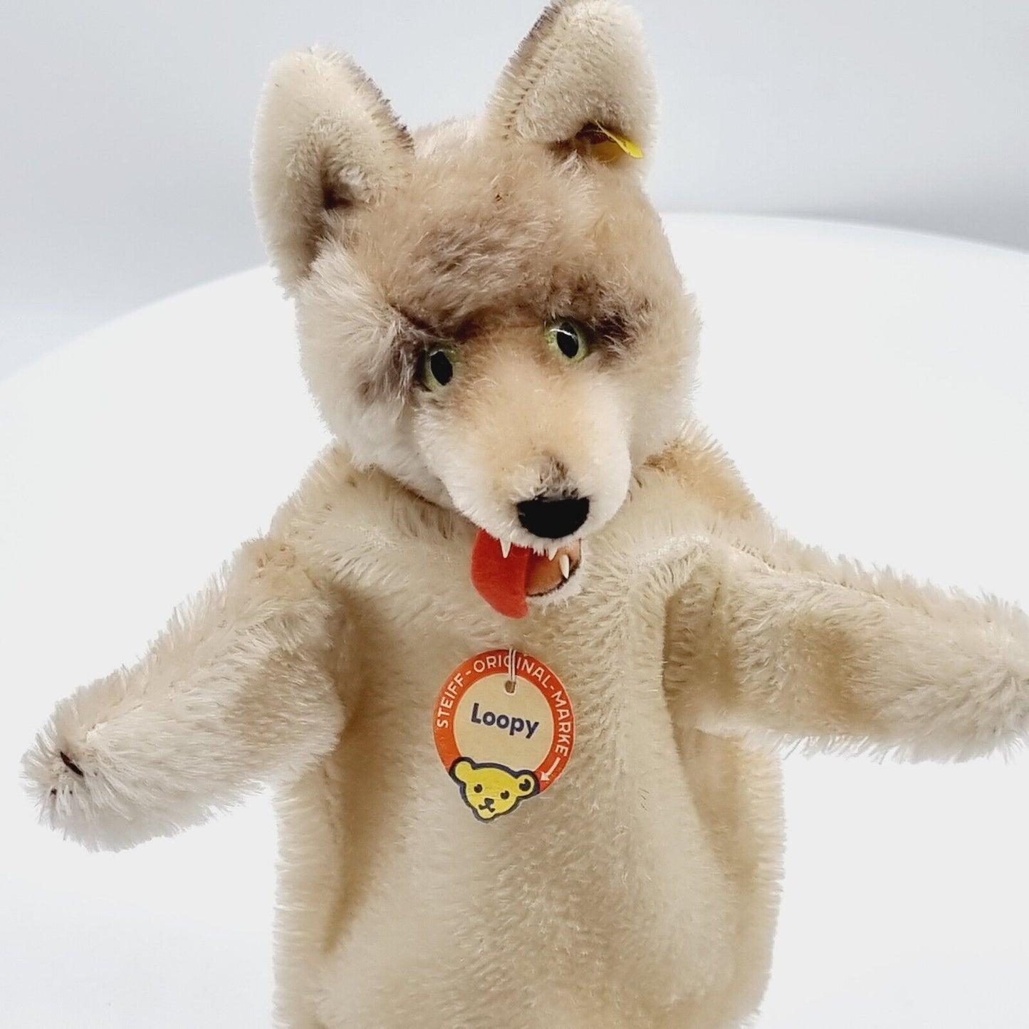 Steiff Loopy Wolf Handpuppe 17 cm