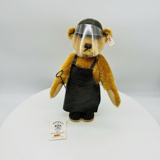 Steiff 655289 Teddybär Willi der Stahlkocher limitiert 1500 aus 1996 35 cm