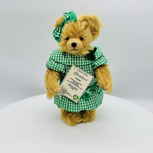 Hermann Coburg Teddybär Glückskind Unikat 32 cm Mohair