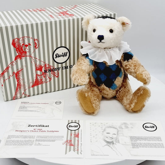 Steiff 006975 Designer's Choice Teddybär Pablo limitiert 500 aus 2020 35 cm