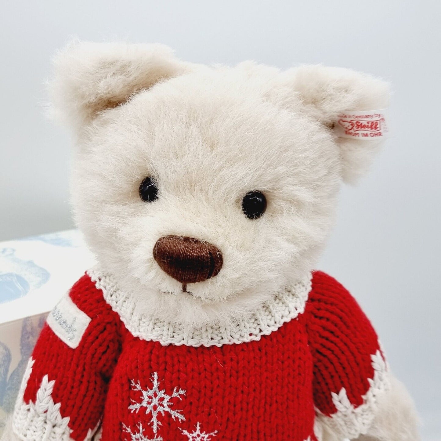 Steiff 663055 Teddybär Oscar für Harrods limitiert 1500 aus 2008 Alpaca  32 cm