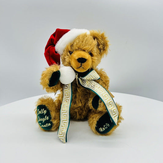 Nr. 9! Hermann Coburg Teddybär Jolly Jingle Santa limitiert 75 30cm Mohair