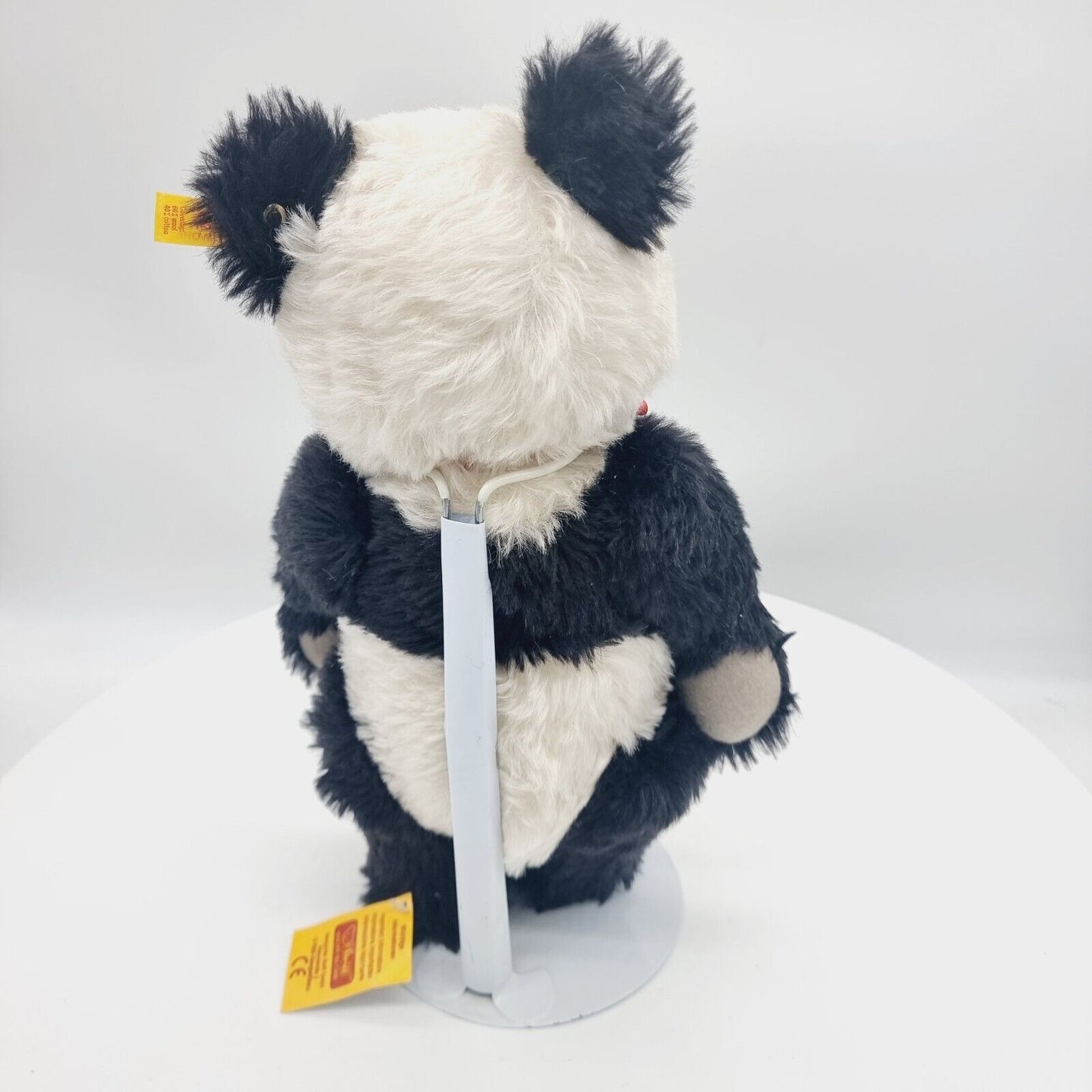 Steiff 408311 Panda Bär 34 cm mit Stimme Replica 1938 mit Etikett