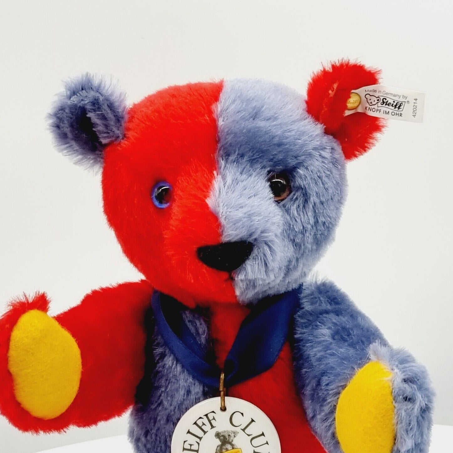 Steiff 420214 Teddybär Harlekin Club Edition 2000 35 cm Mohair