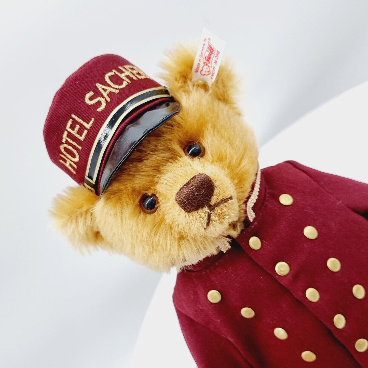 Steiff 660603 Teddybär Sacher limitiert 1500 aus 2001 32 cm Mohair