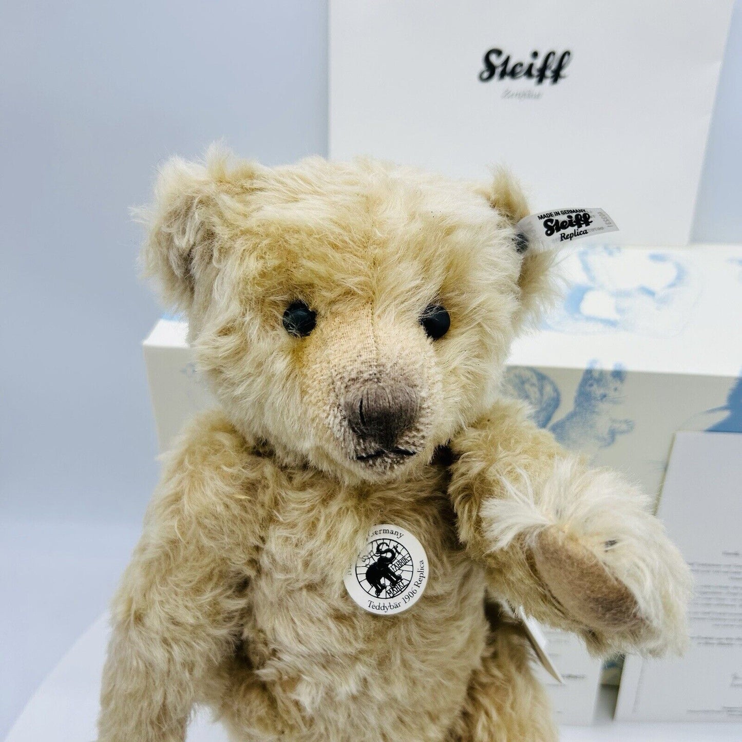 Steiff 403231 Teddybär Mr. Vanilla 1906 Replica limitiert 1000 35 cm Mohair