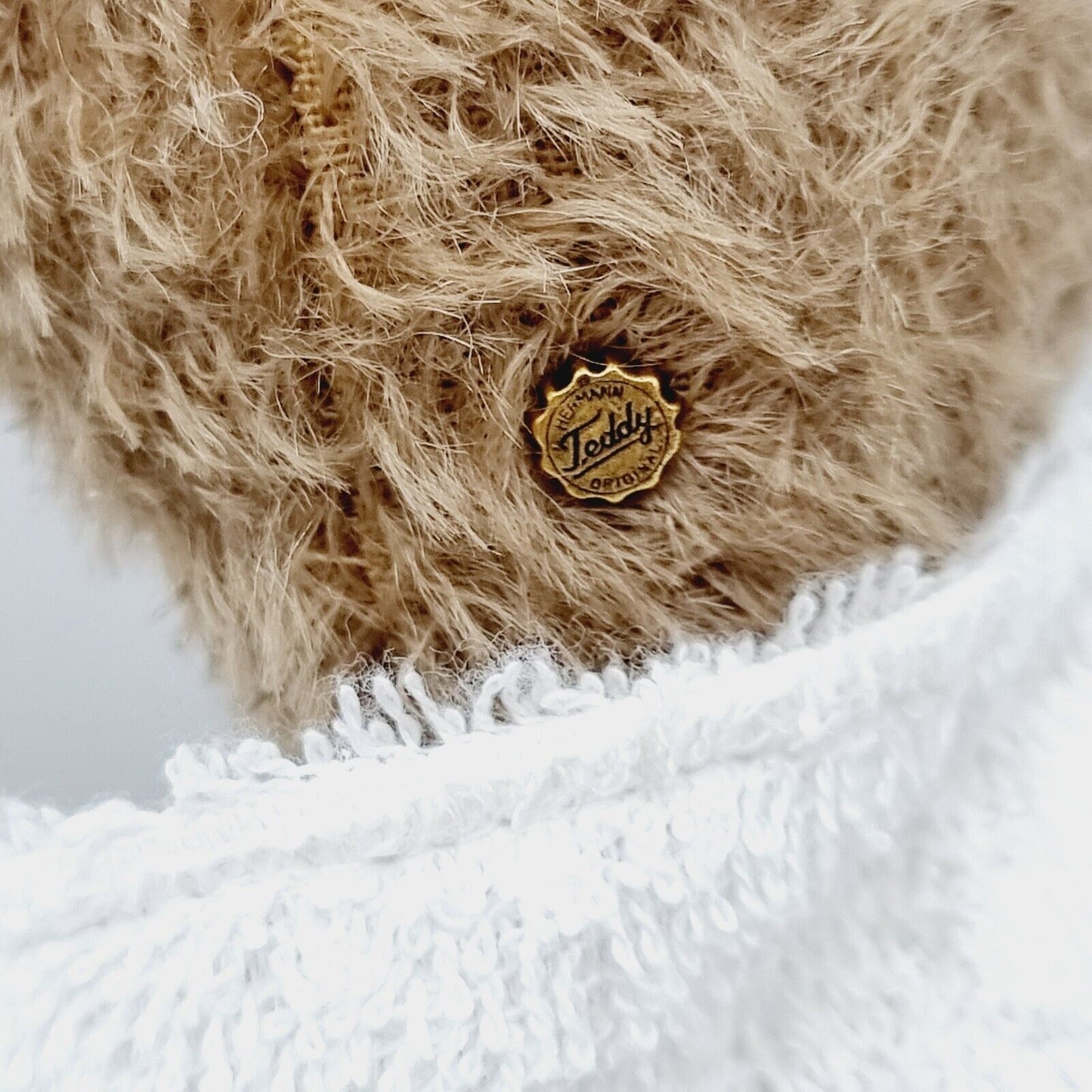 Hermann Teddy Original Teddybär Arnold der Athlet limitiert 800 35 cm Mohair