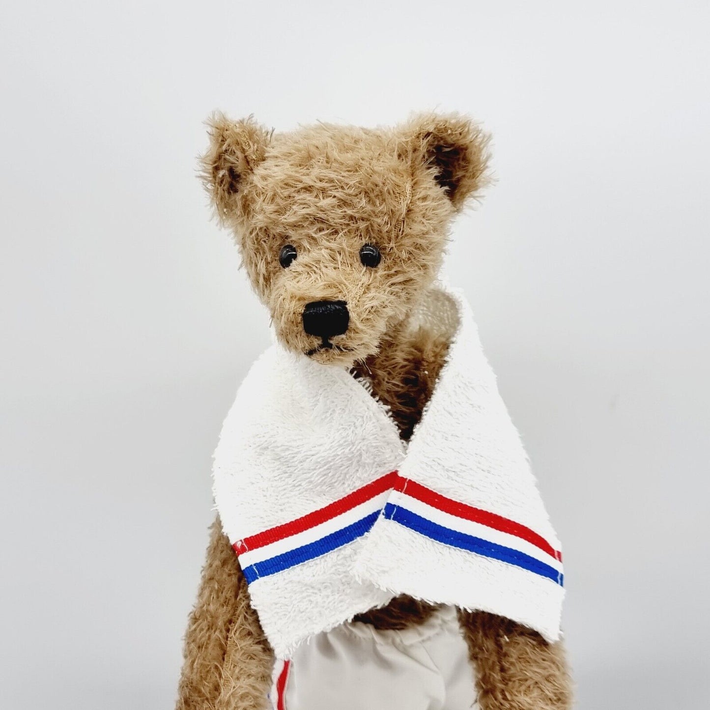 Hermann Teddy Original Teddybär Arnold der Athlet limitiert 800 35 cm Mohair