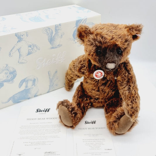 Steiff 035777 Teddybär Woody limitiert 1500 aus 2012 38cm Mohair