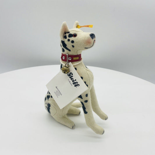 Steiff Deutsche Dogge 403071 Replica 1932 2. Wahl (gelbe Fahne) 17cm