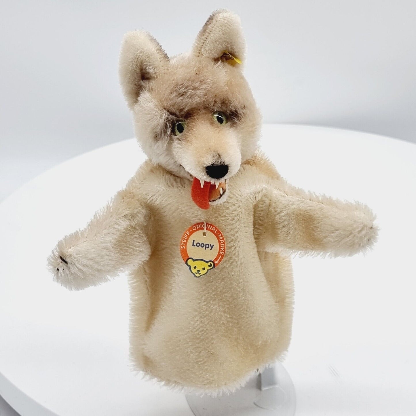 Steiff Loopy Wolf Handpuppe 17 cm