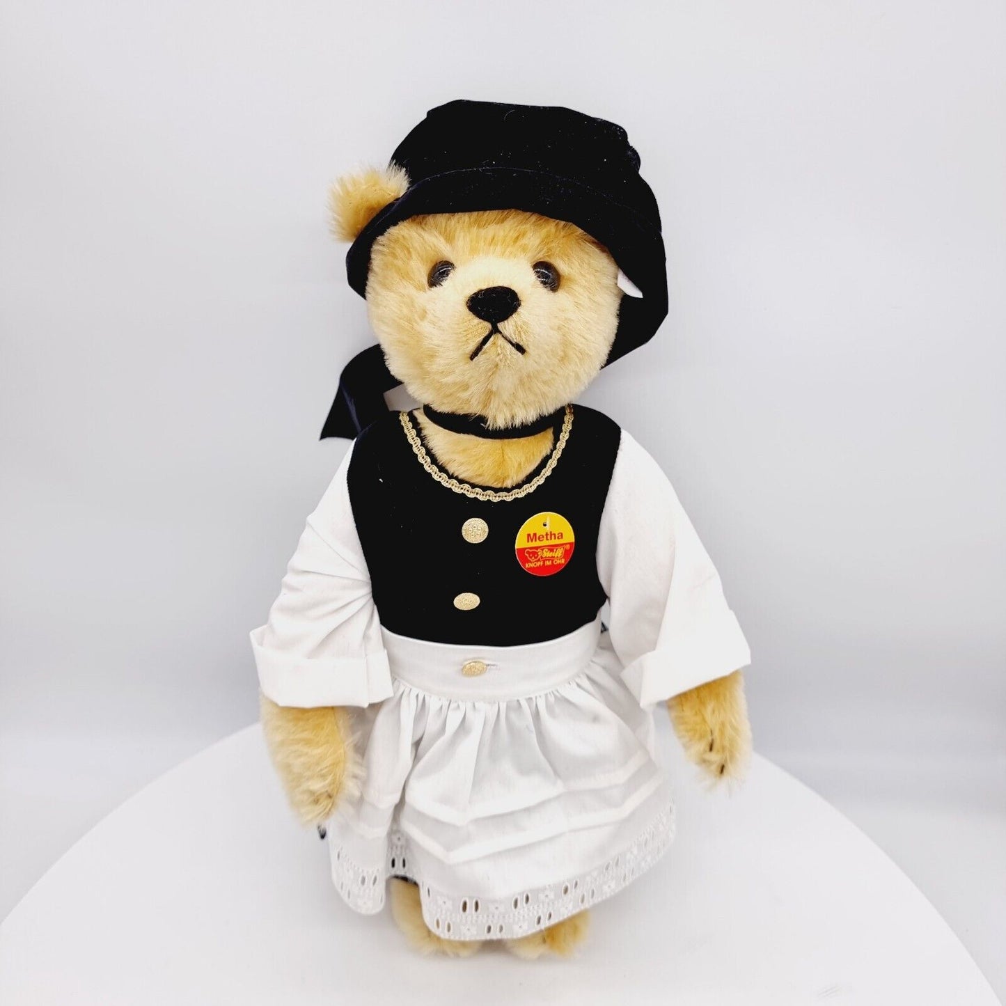 Steiff Teddybär Metha Fischerin 655210 Alsterhaus 42 cm 1996 limitiert 1500