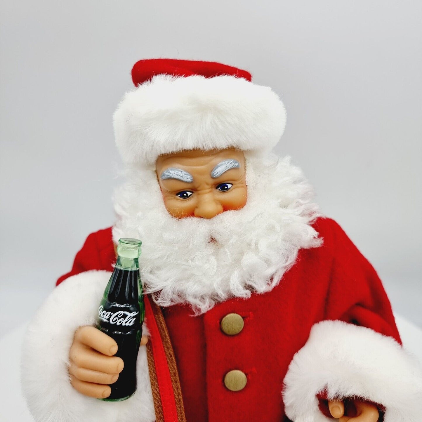 Steiff 670350 Coca Cola Santa Claus mit Teddybär limitiert 10000 35 cm