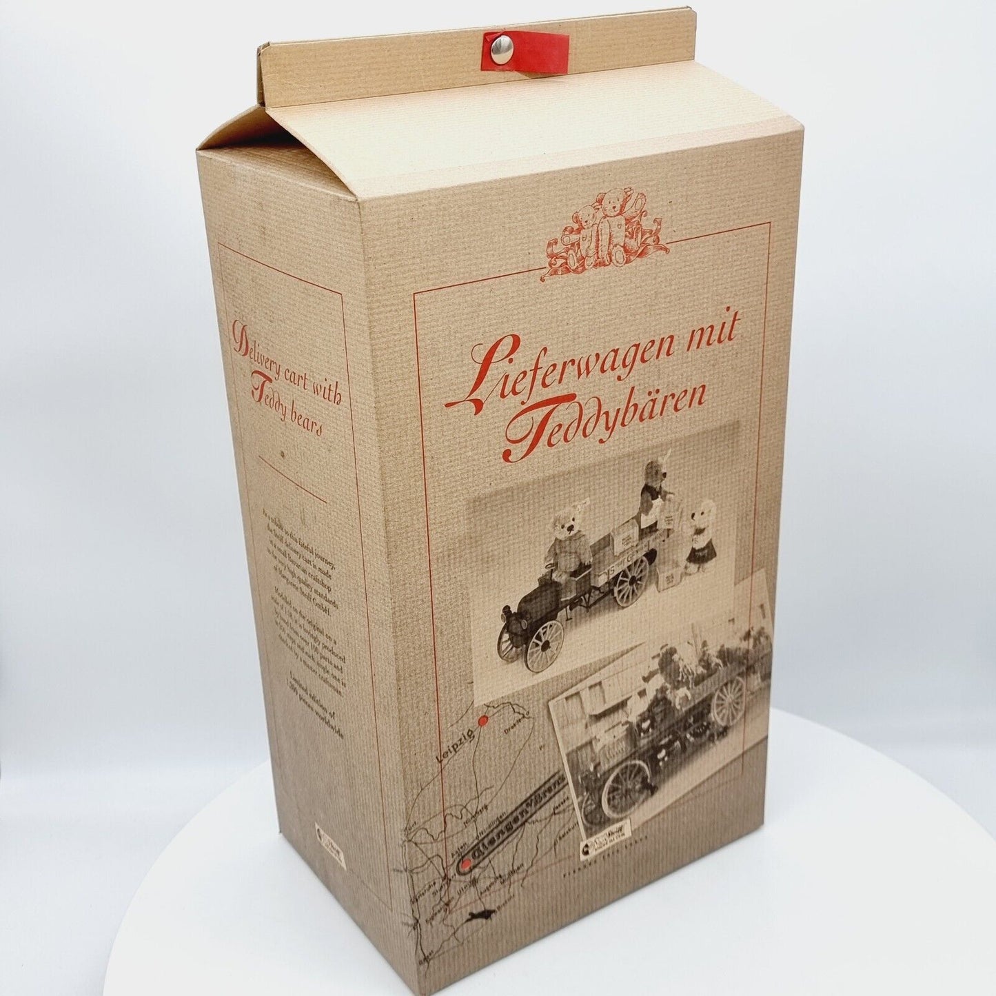 Nr. 31! Steiff 038914 Lieferwagen mit Teddybären limitiert 1200 aus 2003 12 cm