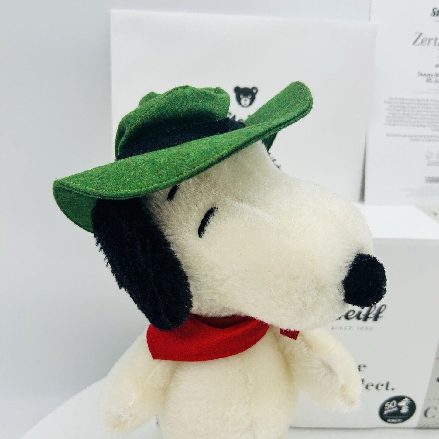 Steiff 356063 Snoopy Beagle Scout limitiert 1974 aus 2023 27 cm Mohair