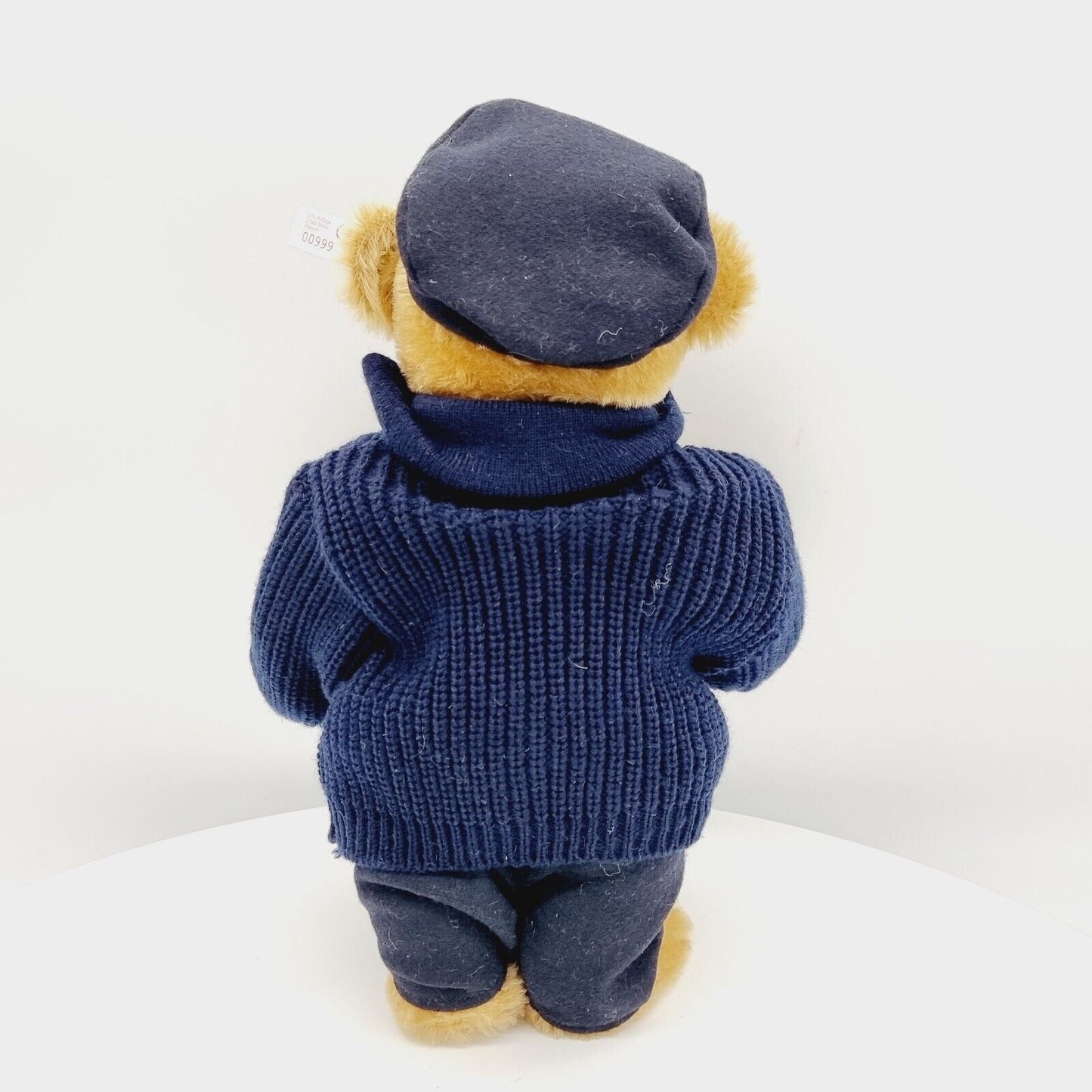 Nr. 999! Steiff 670114 Teddybär Fischer limitiert 2000 aus 1998 35 cm Mohair