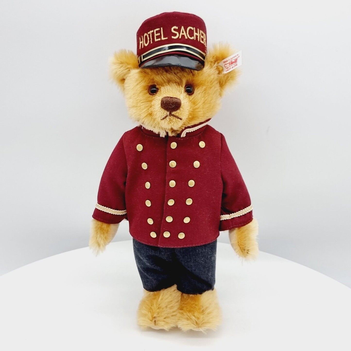 Steiff 660603 Teddybär Sacher limitiert 1500 aus 2001 32 cm Mohair