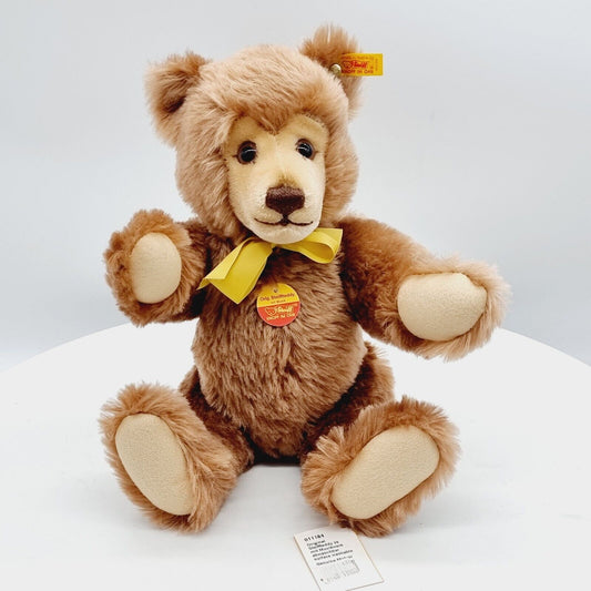 Steiff 011184 Teddybär mit Musikwerk und Schleife 39 cm