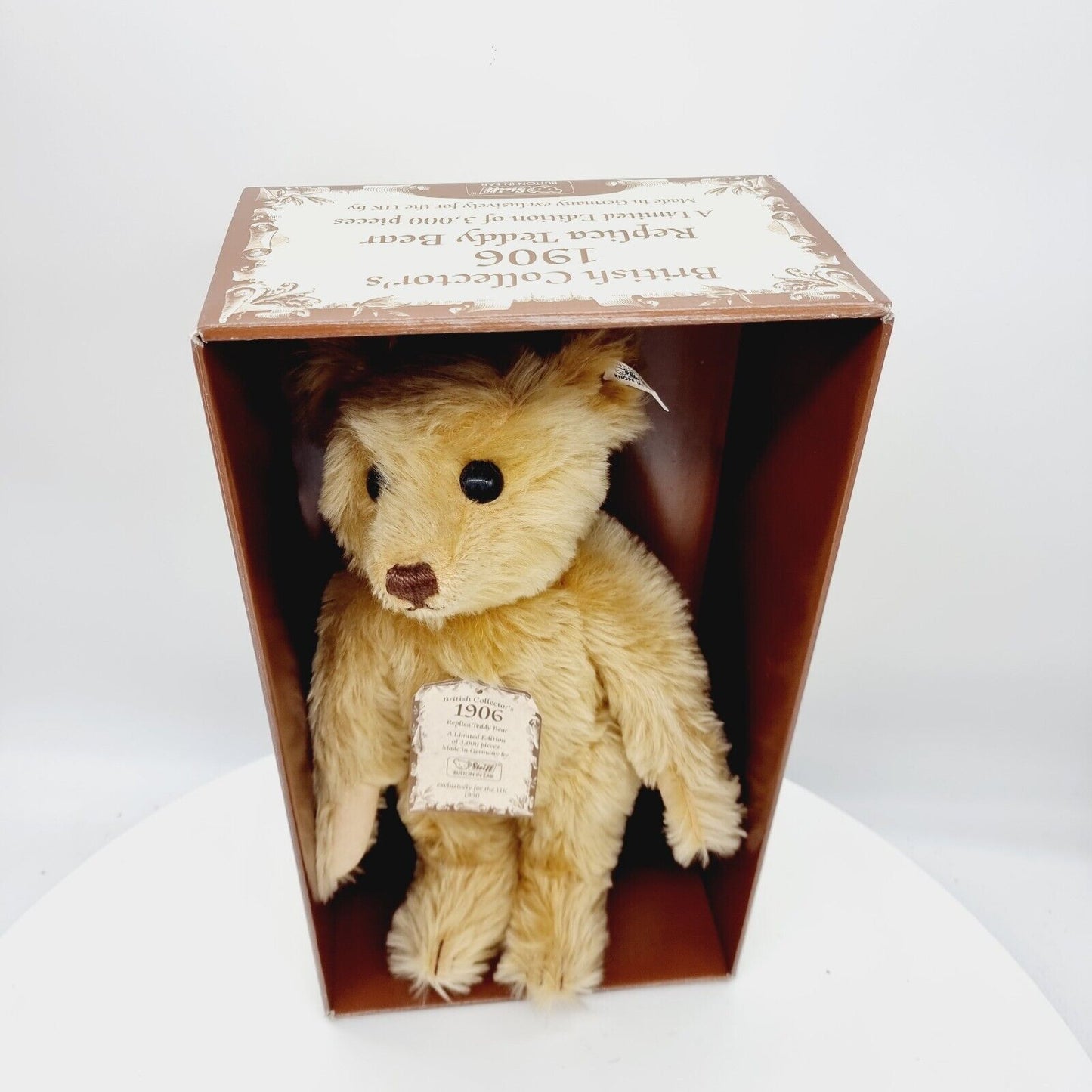 Steiff 406096 British Collectors 1906 Replica Teddybär 33 cm