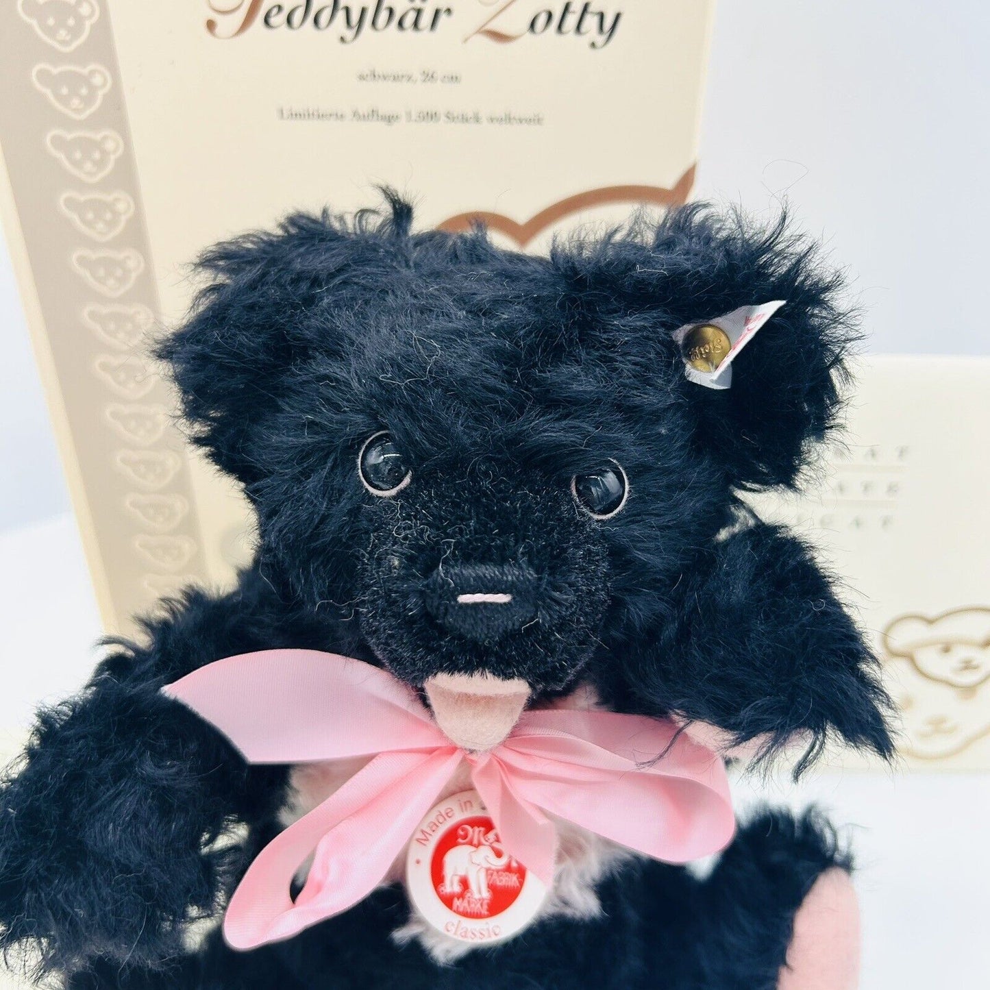 Steiff 662102 Teddybär Zotty limitiert 1500 aus 2005 26 cm Mohair