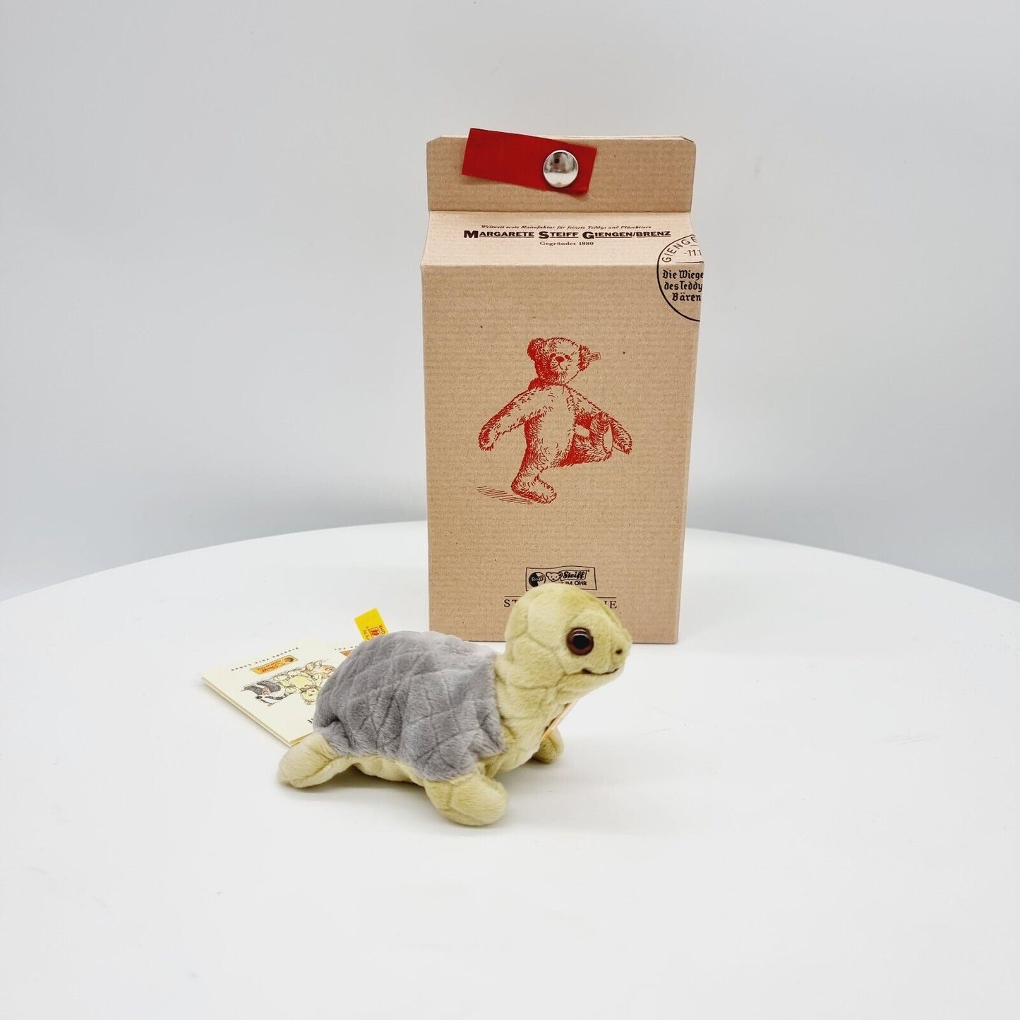 Steiff 089503 Schildkröte 12 cm mit Originalverpackung